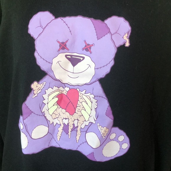 Hot Topic Bear Hoodie - Picture 4 of 6